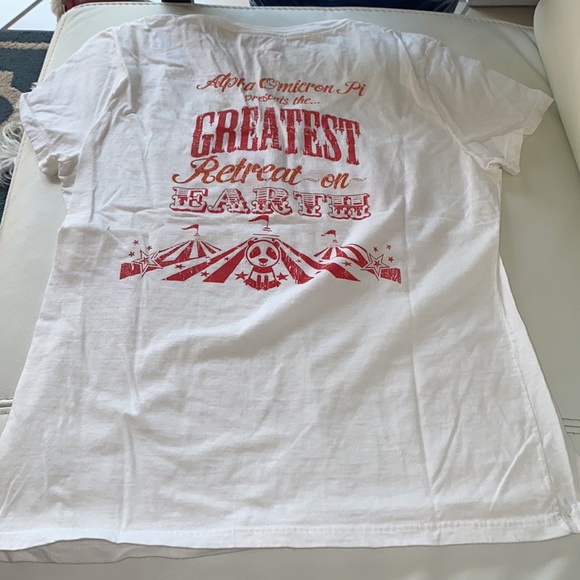 Alpha Omicron Pi 2013 V Neck Tee - Picture 2 of 2